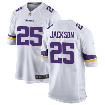 Theo Jackson Minnesota Vikings 2024-2025 White Game Jersey