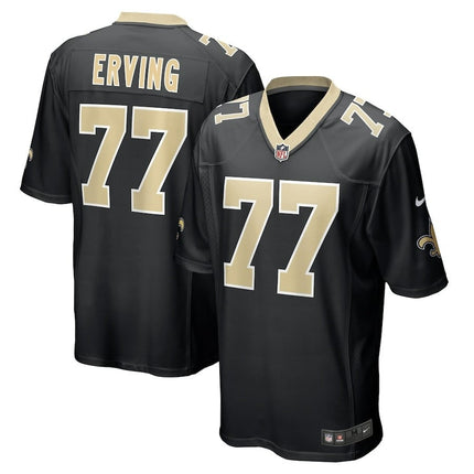 Cameron Erving New Orleans Saints 2024-2025 Black Team Game Jersey