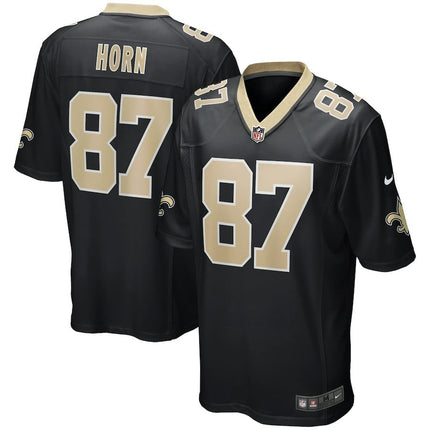 Joe Horn New Orleans Saints 2024-2025 Black Team Game Jersey