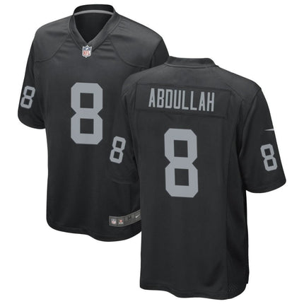 Ameer Abdullah Las Vegas Raiders 2024-2025 Black Game Jersey