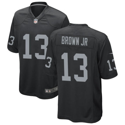 Anthony Brown Las Vegas Raiders 2024-2025 Black Game Jersey
