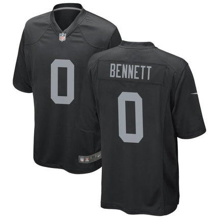 Jakorian Bennett Las Vegas Raiders 2024-2025 Black Game Jersey
