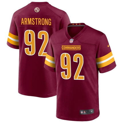 Dorance Armstrong Washington Commanders 2024-2025 Burgundy Game Player Jersey
