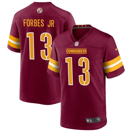 Emmanuel Forbes Jr. Washington Commanders 2024-2025 Burgundy Game Player Jersey