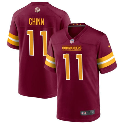 Jeremy Chinn Washington Commanders 2024-2025 Burgundy Game Player Jersey