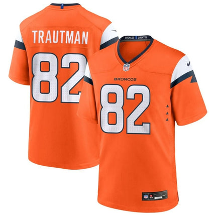 Dondrea Tillman Denver Broncos 2024-2025 Orange Game Jersey