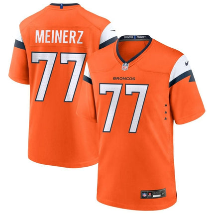 Quinn Meinerz Denver Broncos 2024-2025 Orange Game Jersey