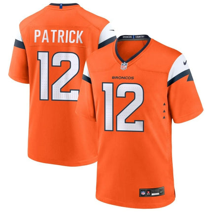 Tim Patrick Denver Broncos 2024-2025 Orange Game Jersey