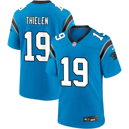 Adam Thielen Carolina Panthers 2024-2025 Alternate Game Blue Jersey