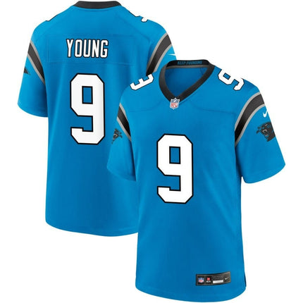 Bryce Young Carolina Panthers 2024-2025 Alternate Game Blue Jersey