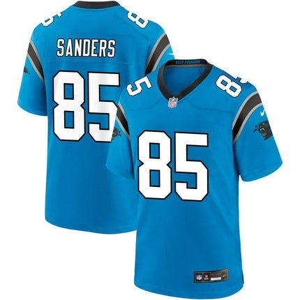 Ja'Tavion Sanders Carolina Panthers 2024-2025 Alternate Game Blue Jersey