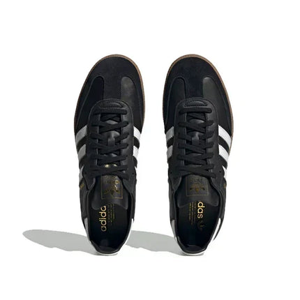 Men's Adidas Samba Black Gum Shoes