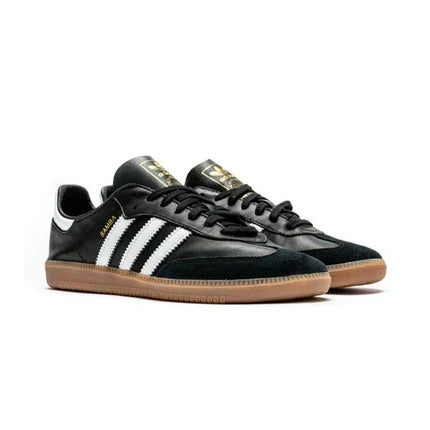 Men's Adidas Samba Black Gum Shoes