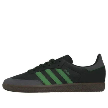 Men's Adidas Samba OG 'Green Black' Shoes