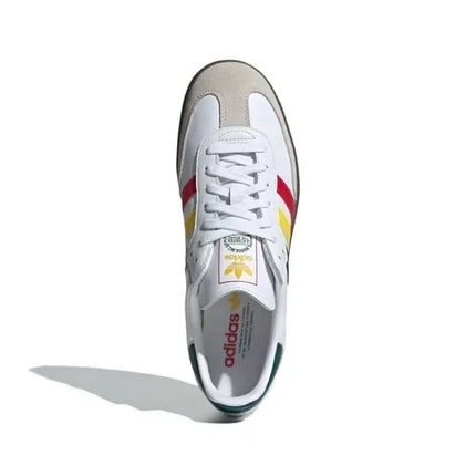 Men's Adidas Samba OG Rasta White Shoes
