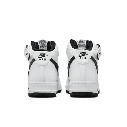 Men's Air Force 1 Mid '07 'White Black' Shoes