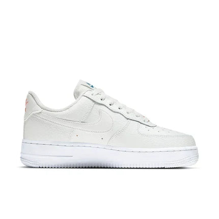 Men's Air Force 1 '07 Summit White Solar Red Shoes