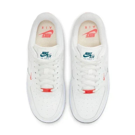 Men's Air Force 1 '07 Summit White Solar Red Shoes