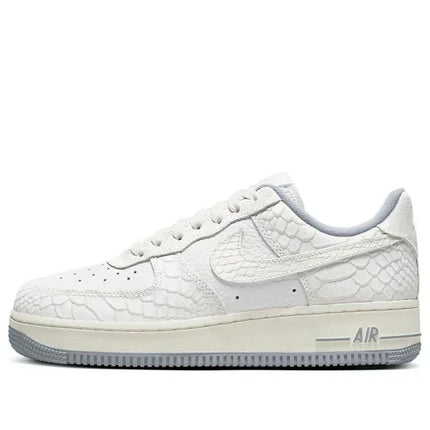 Men's Air Force 1 '07 White Python Shoes