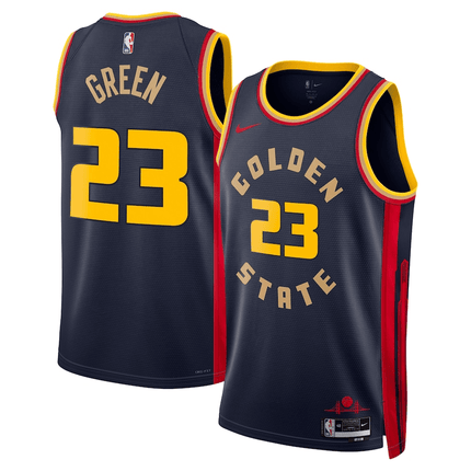 Draymond Green Golden State Warriors 2024-2025 City Edition Swingman Navy Jersey