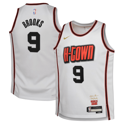 Dillon Brooks Houston Rockets 2024-2025 City Edition Swingman White Jersey