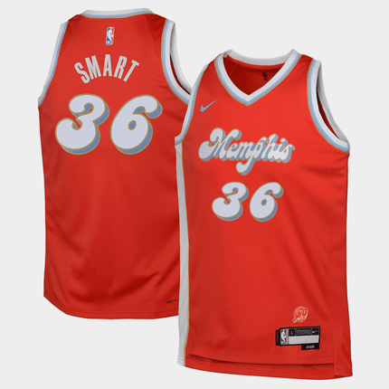 Marcus Smart Memphis Grizzlies 2024-2025 City Edition Swingman Red Jersey