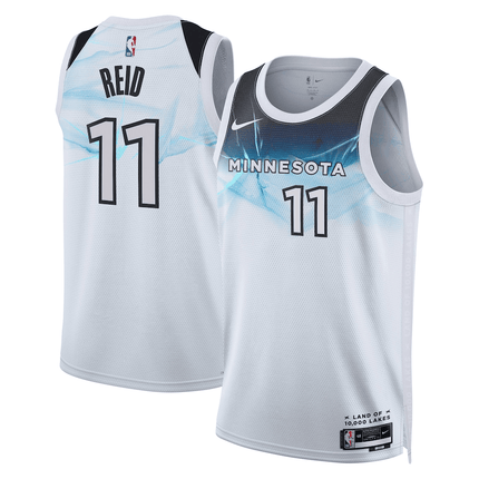 Naz Reid Minnesota Timberwolves 2024-2025 City Edition Swingman White Jersey