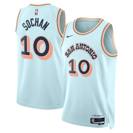 Devin Vassell San Antonio Spurs 2024-2025 City Edition Swingman Blue Jersey