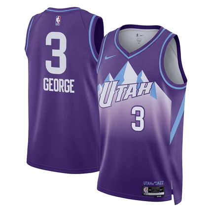 Keyonte George Utah Jazz 2024-2025 City Edition Swingman Purple Jersey