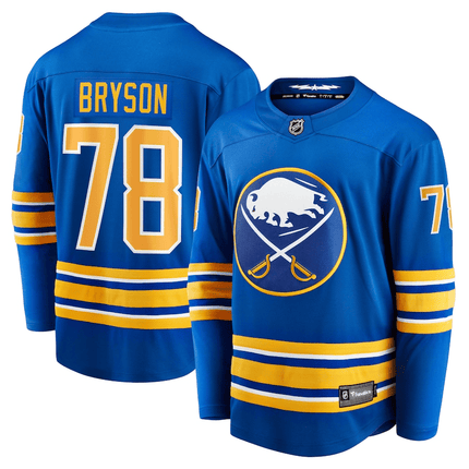 Jacob Bryson Buffalo Sabres 2024-2025 Home Breakaway Player Royal Jersey