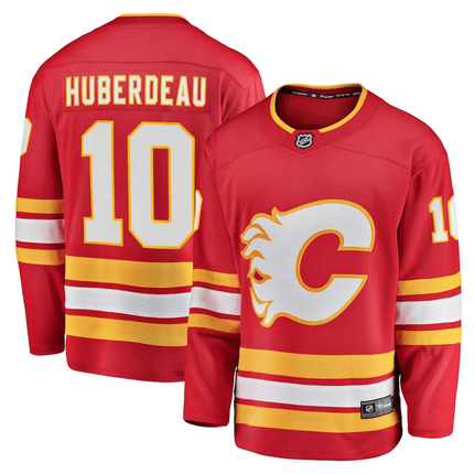 Jonathan Huberdeau Calgary Flames 2024-2025 Home Breakaway Red Jersey