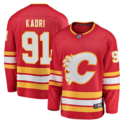 Nazem Kadri Calgary Flames 2024-2025 Home Breakaway Red Jersey