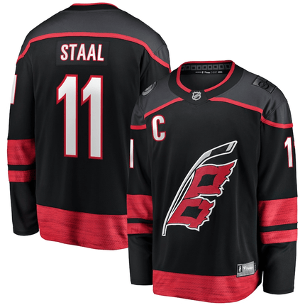 Jordan Staal Carolina Hurricanes 2024-2025 Home Breakaway Black Jersey