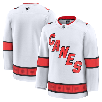 Carolina Hurricanes 2024-2025 Away Premium White Jersey