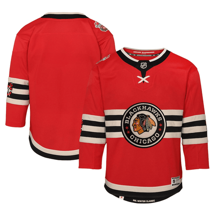 Youth Chicago Blackhawks 2024-2025 Red Jersey