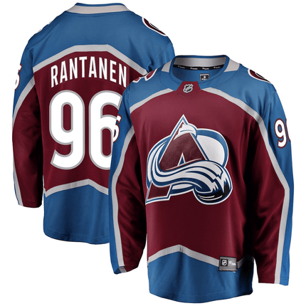 Mikko Rantanen Colorado Avalanche 2024-2025 Home Breakaway Burgundy Jersey