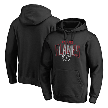Calgary Flames 2024-2025 Arch Smoke Pullover Hoodie