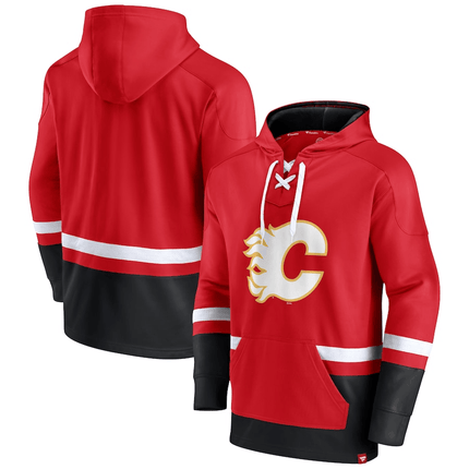 Calgary Flames 2024-2025 First Battle Power Play Pullover Hoodie
