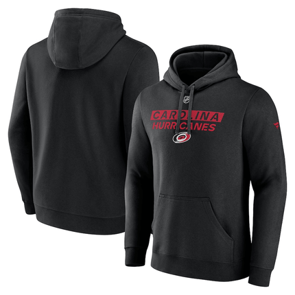 Carolina Hurricanes 2024-2025 Pro Core Primary Fleece Pullover Hoodie