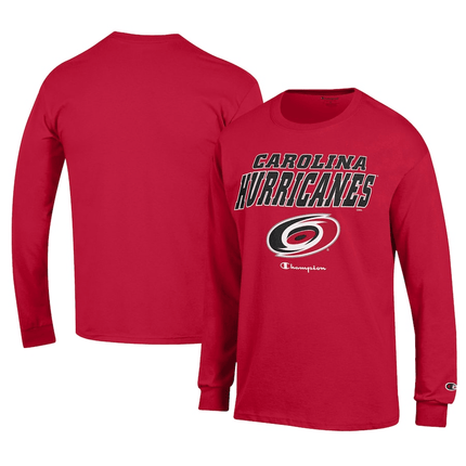 Carolina Hurricanes 2024-2025 Champion Long-Sleeve T-Shirt