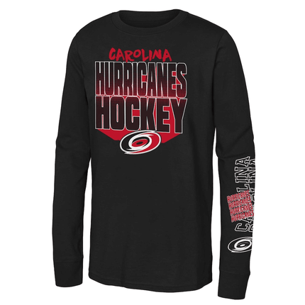 Carolina Hurricanes 2024-2025 Youth Standout Long Sleeve T-Shirt