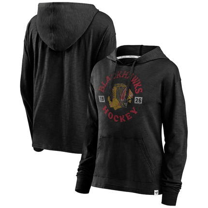 Chicago Blackhawks 2024-2025 Heritage Salvation Waffle Pullover Hoodie