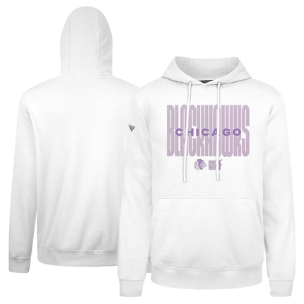 Connor Bedard Chicago Blackhawks 2024-2025 Levelwear Podium Persevere Pullover Hoodie