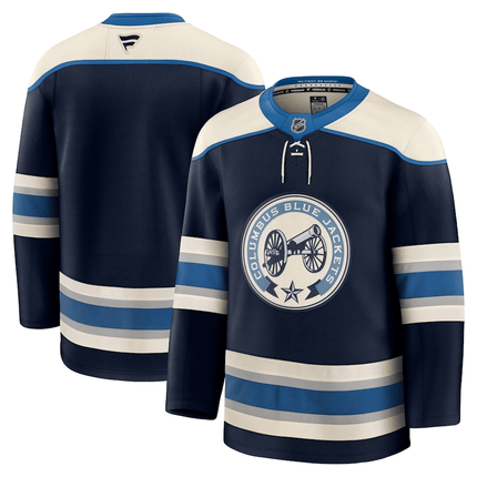Columbus Blue Jackets 2024-2025 Alternate Premium Navy Jersey