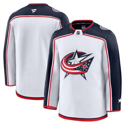 Columbus Blue Jackets 2024-2025 Away Premium White Jersey