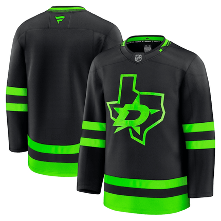 Dallas Stars 2024-2025 Alternate Premium Black Jersey