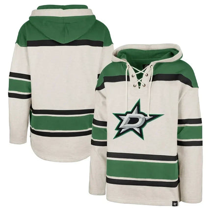 Dallas Stars 2024-2025 Rockaway Lace-Up Pullover Hoodie