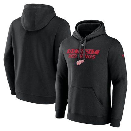 Detroit Red Wings 2024-2025 Pro Core Primary Fleece Pullover Hoodie