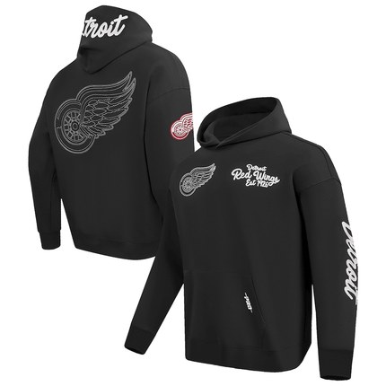 Detroit Red Wings 2024-2025 Pro Standard Paint the City Pullover Hoodie