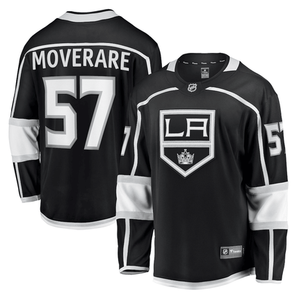 Jacob Moverare Los Angeles Kings 2024-2025 Home Black Jersey